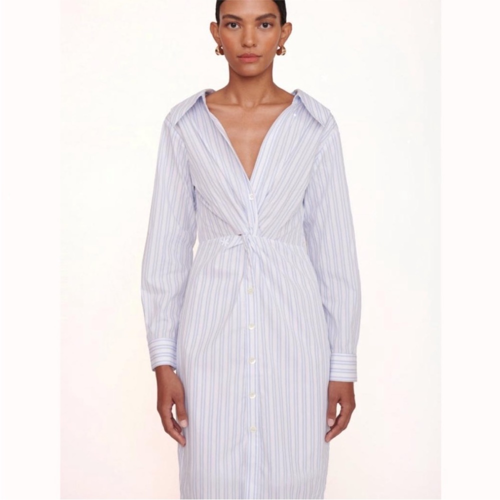 NWT Staud Clea Midi Dress - Picture 3 of 6